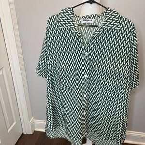 Rebdolls Green and White Patterned Set